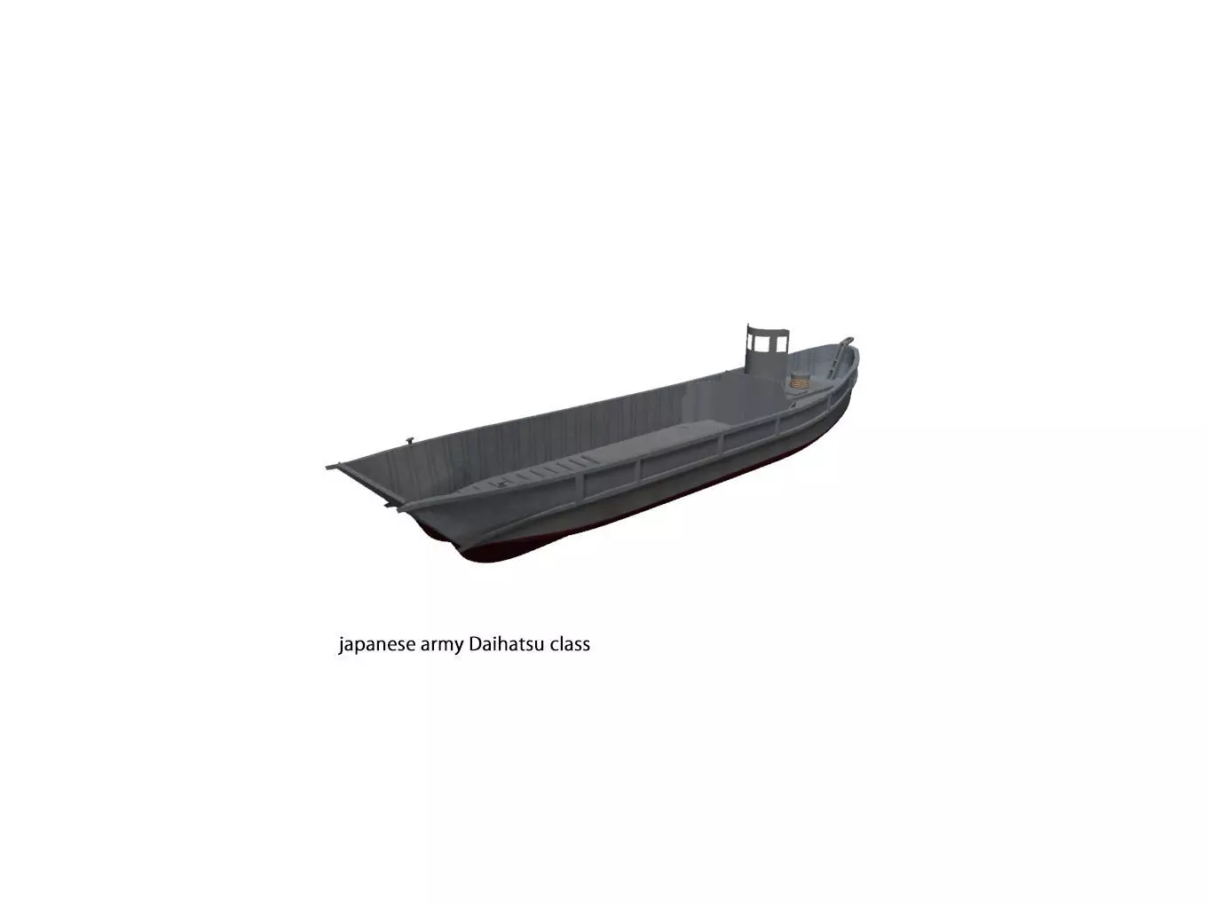 Akitsu maru 3D model_19