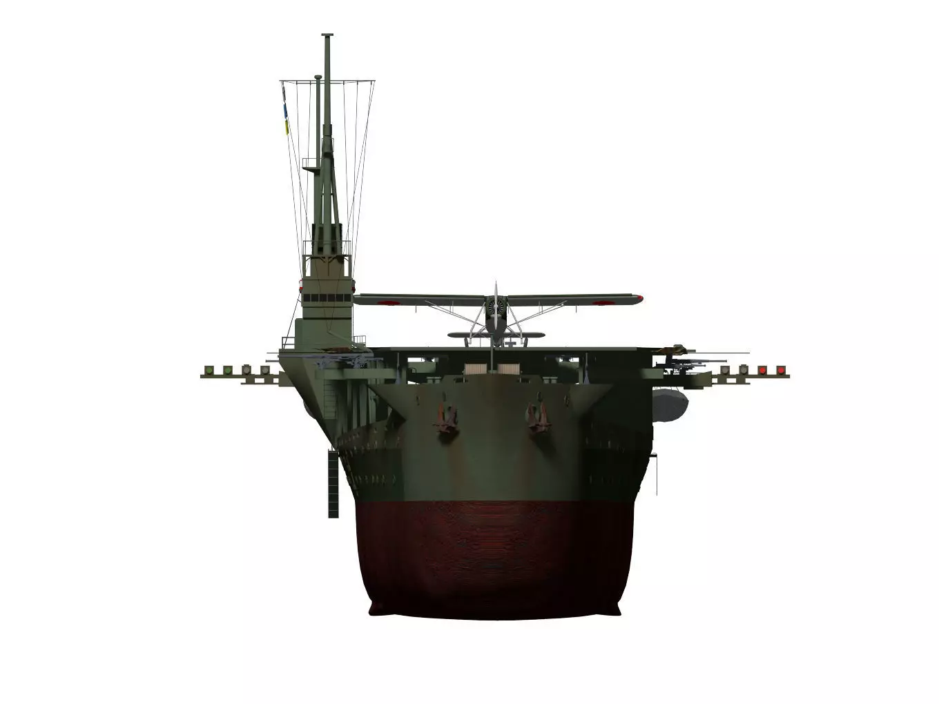 Akitsu maru 3D model_12