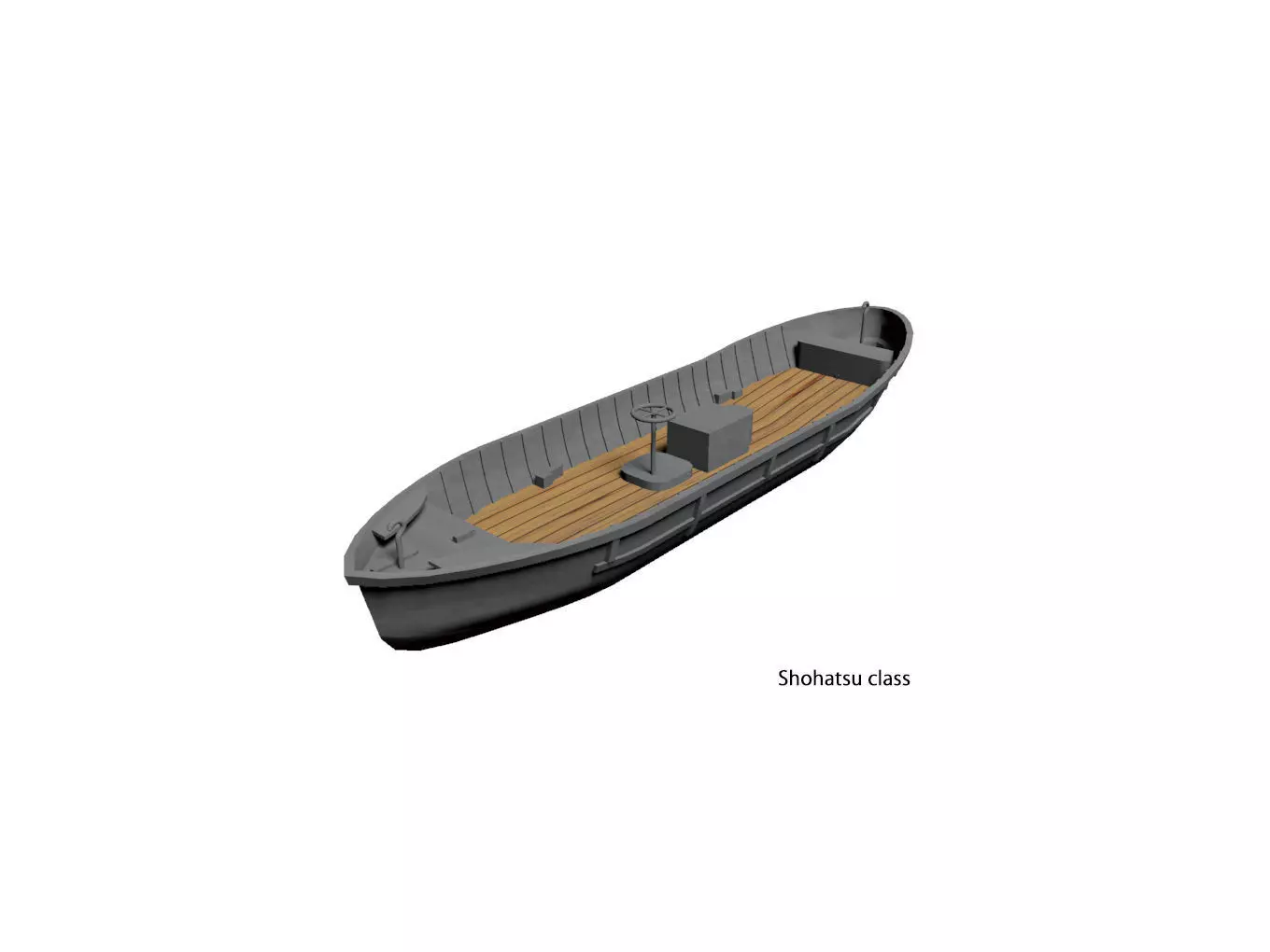 Akitsu maru 3D model_20
