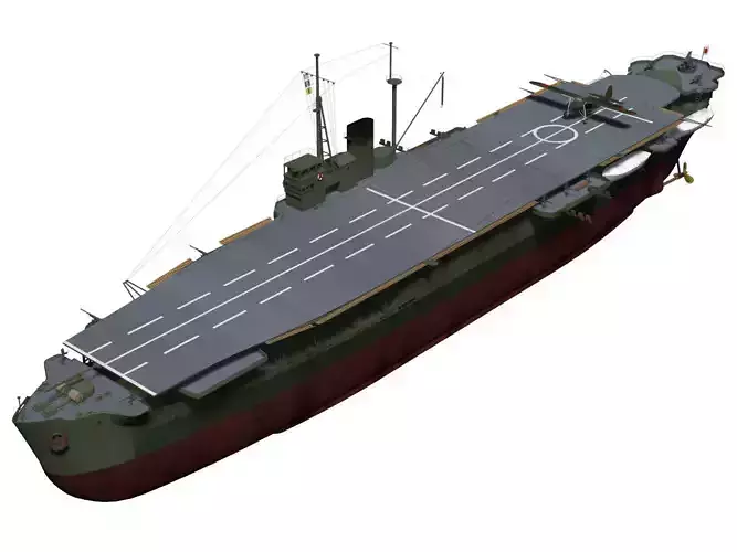 Akitsu maru 3D model Akitsu maru 3D model
