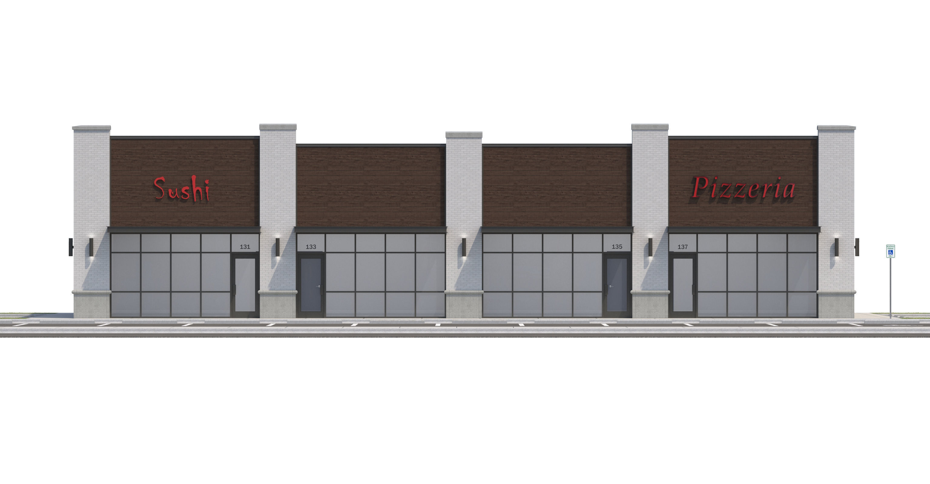 Retail-185 Retail Store 3D model_9