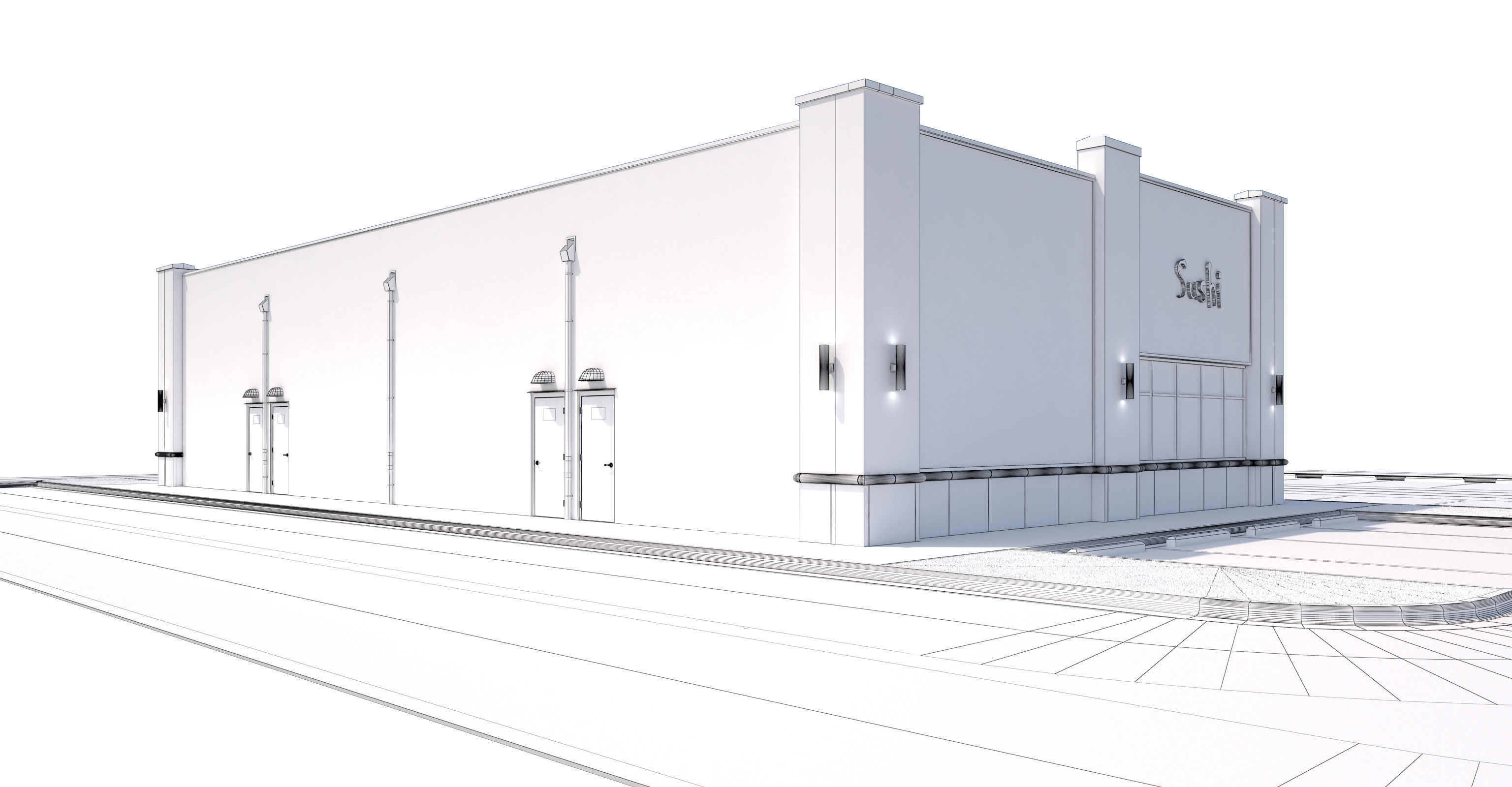 Retail-185 Retail Store 3D model_15