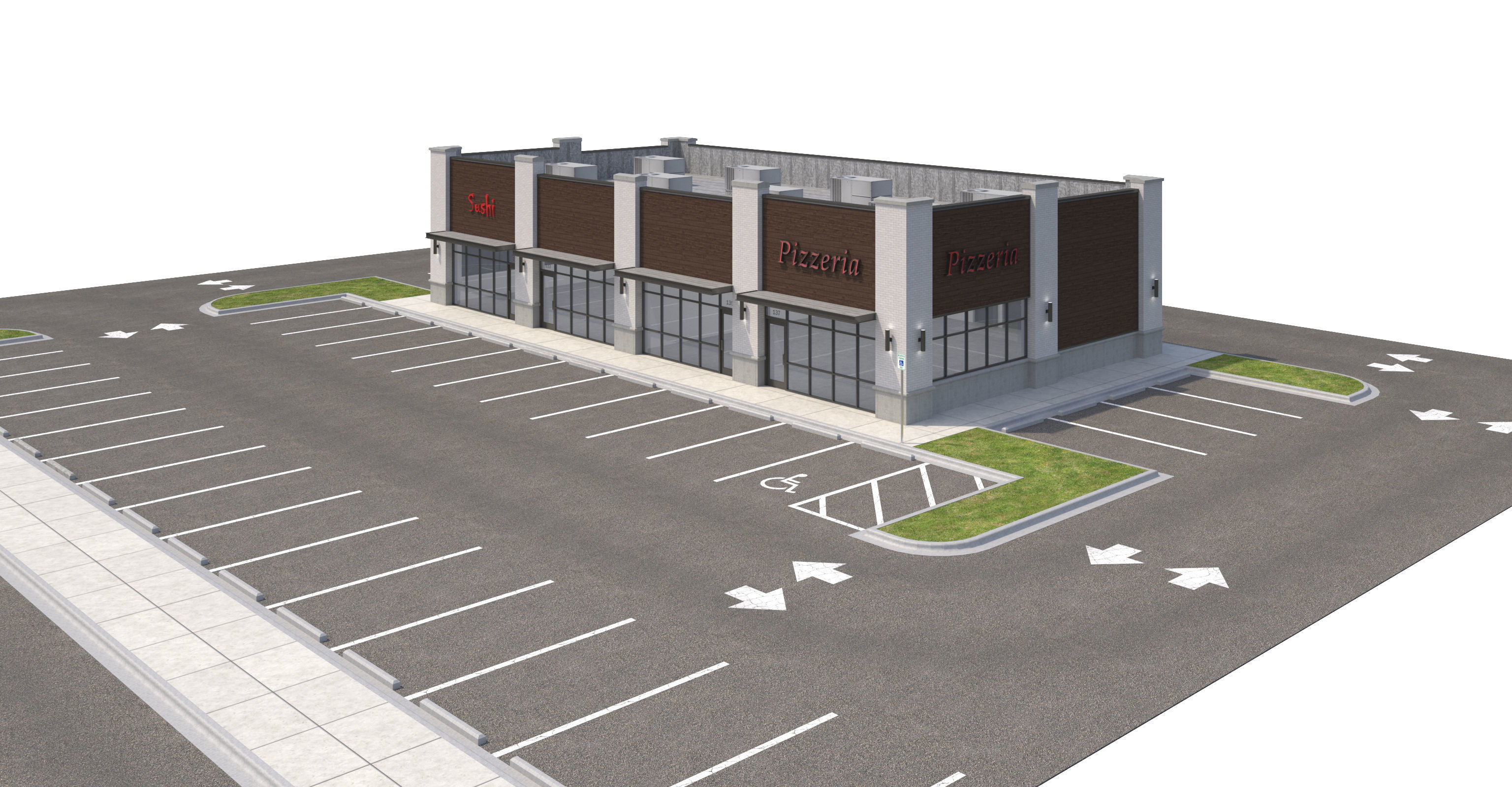 Retail-185 Retail Store 3D model_7