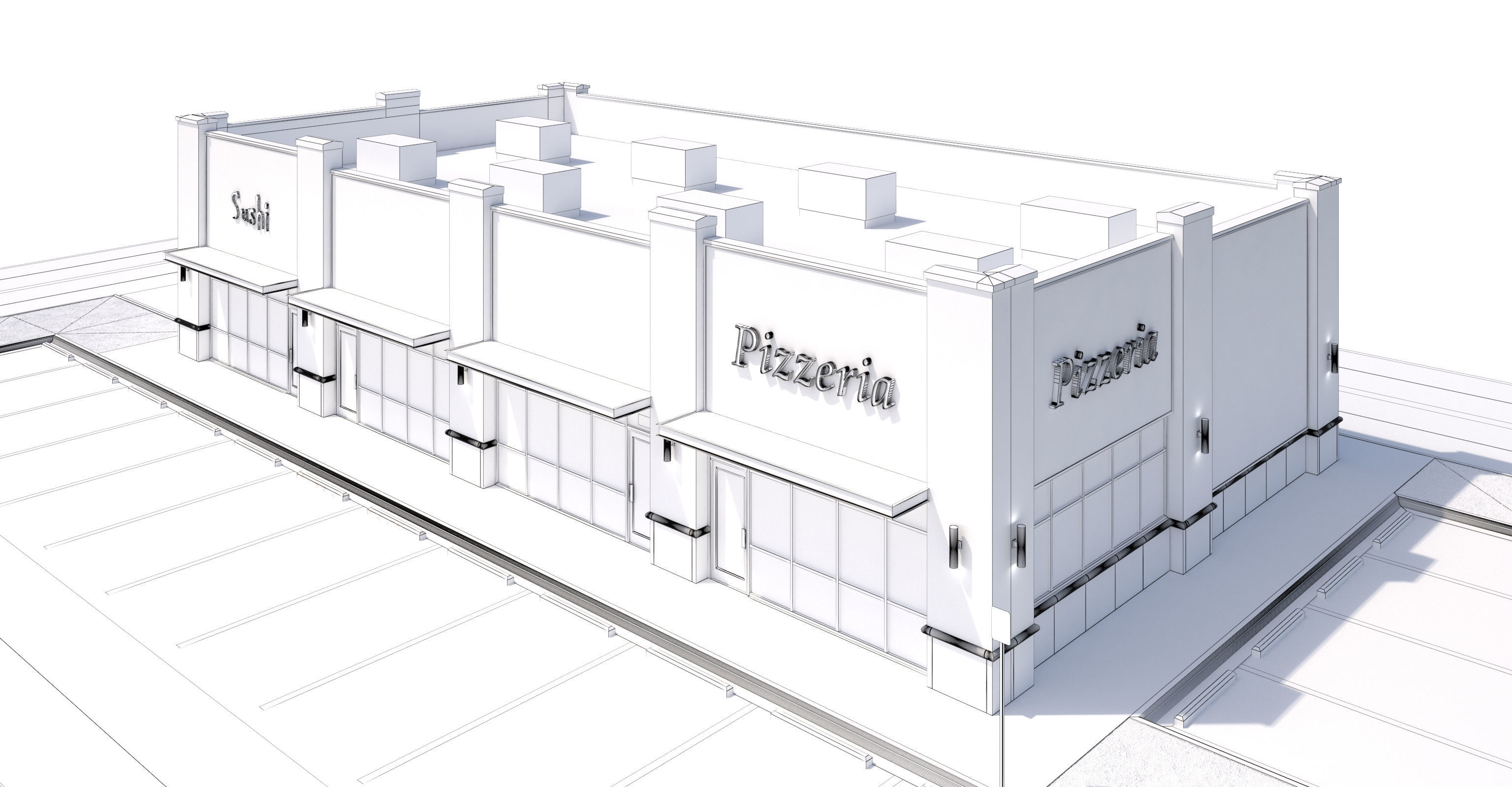 Retail-185 Retail Store 3D model_16