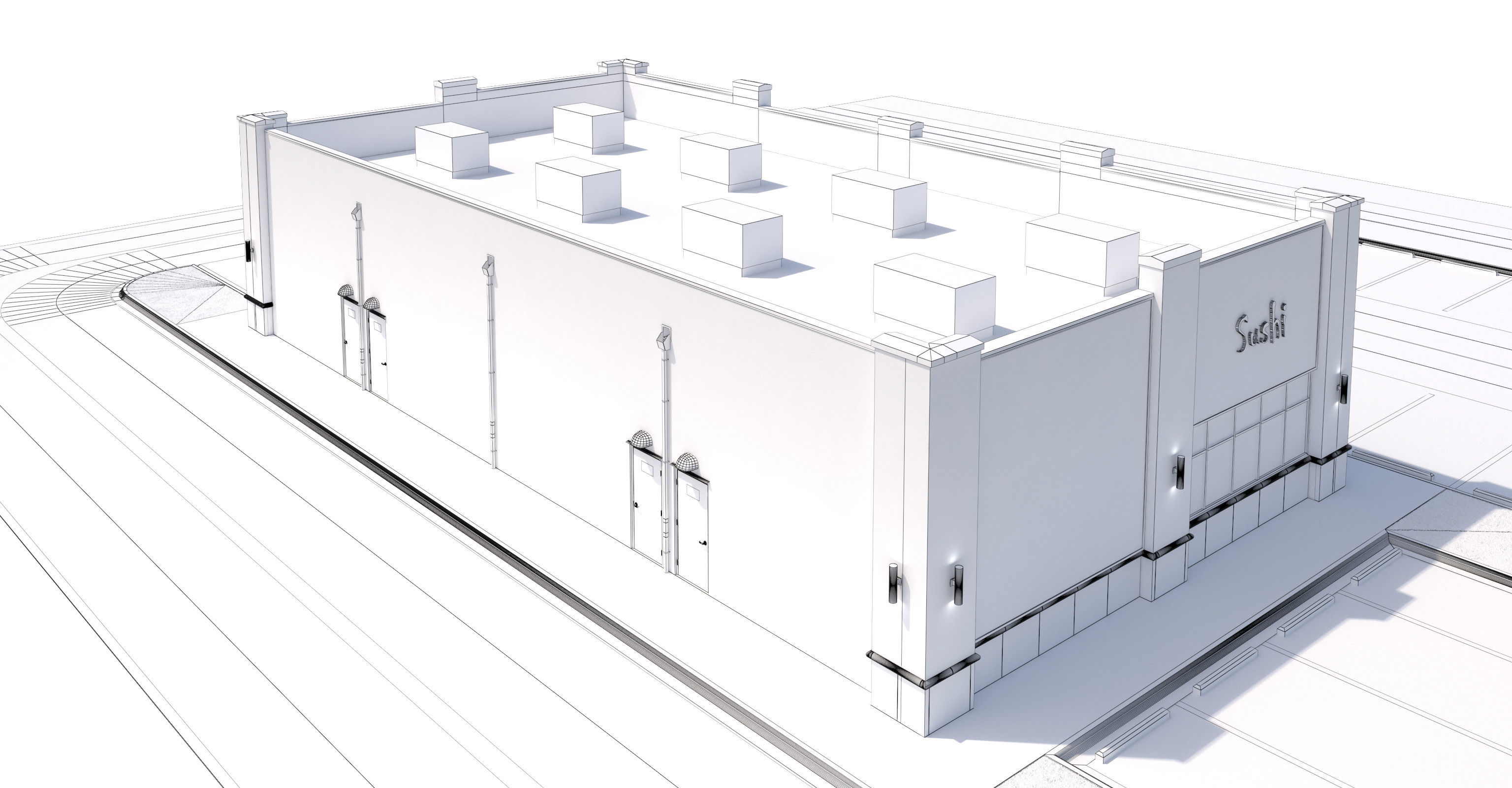 Retail-185 Retail Store 3D model_17