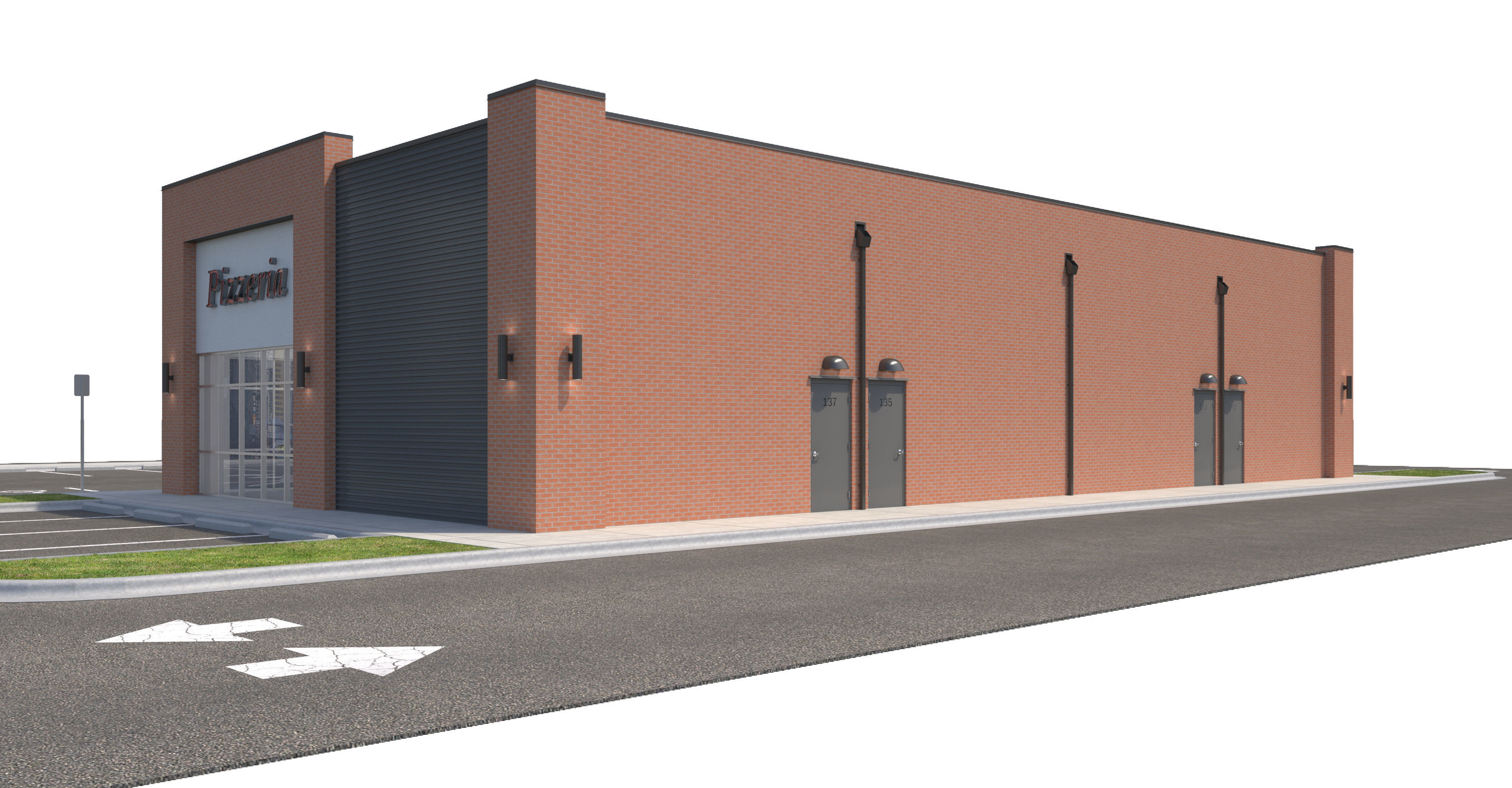 Retail-185 Retail Store 3D model_2