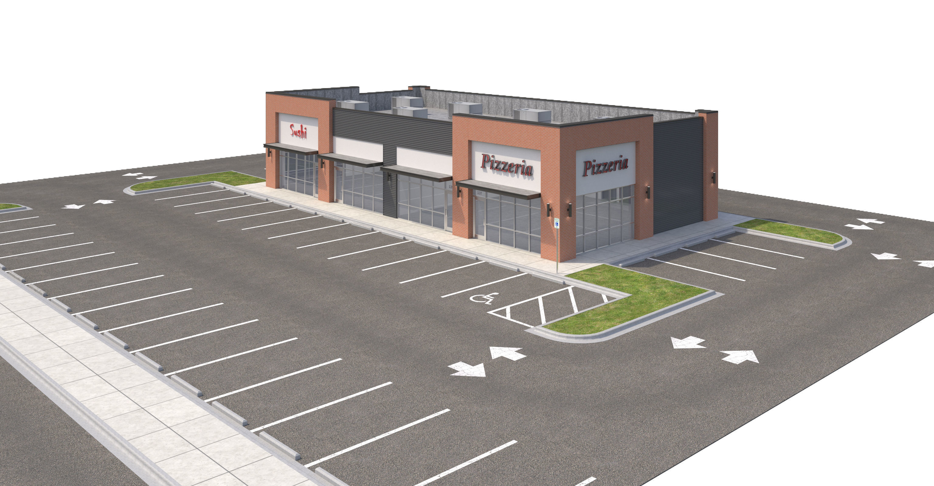 Retail-185 Retail Store 3D model_7