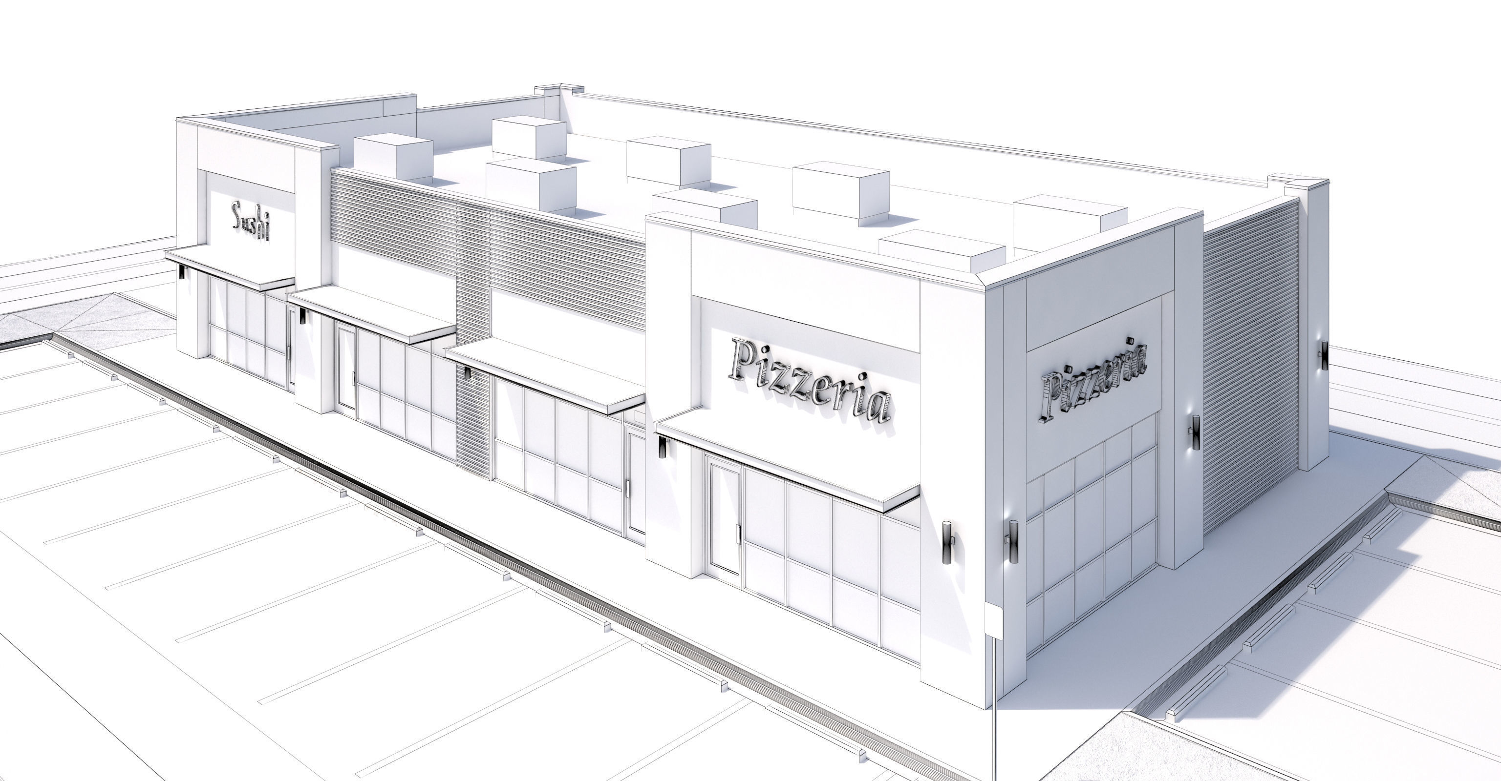Retail-185 Retail Store 3D model_16