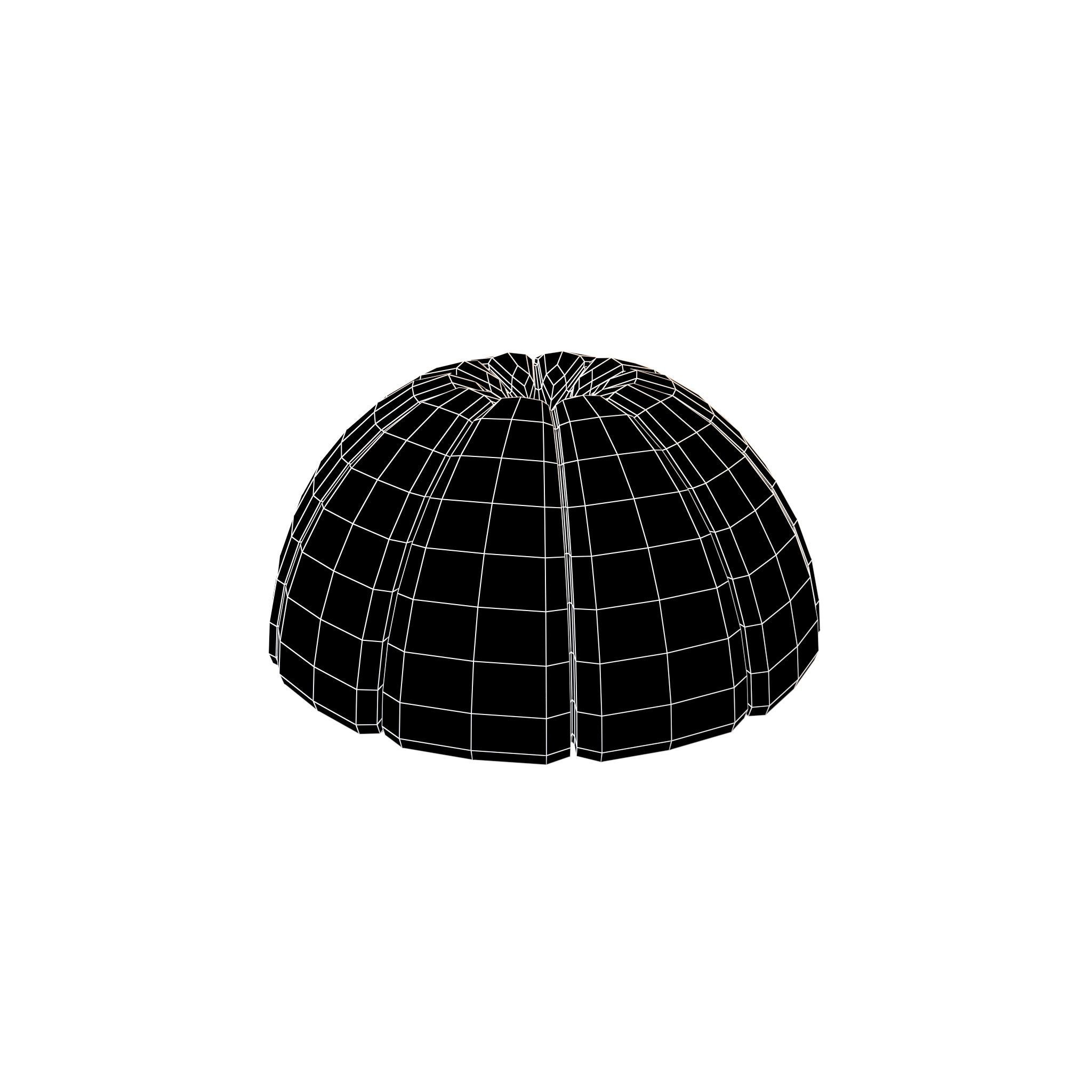 Jelly Pudding v1 001 Low-poly 3D model_4