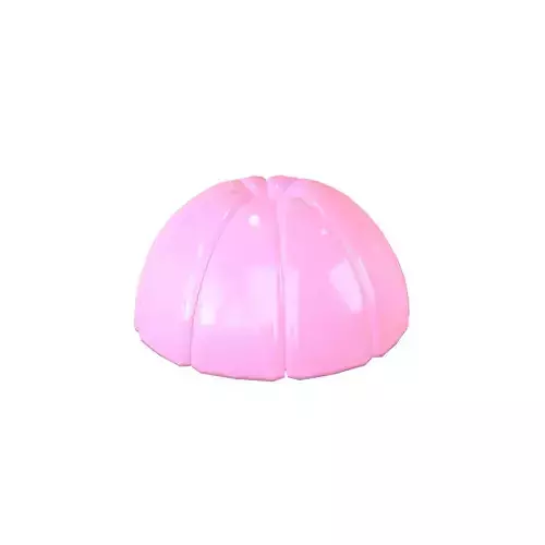 Jelly Pudding v1 002 Low-poly 3D model