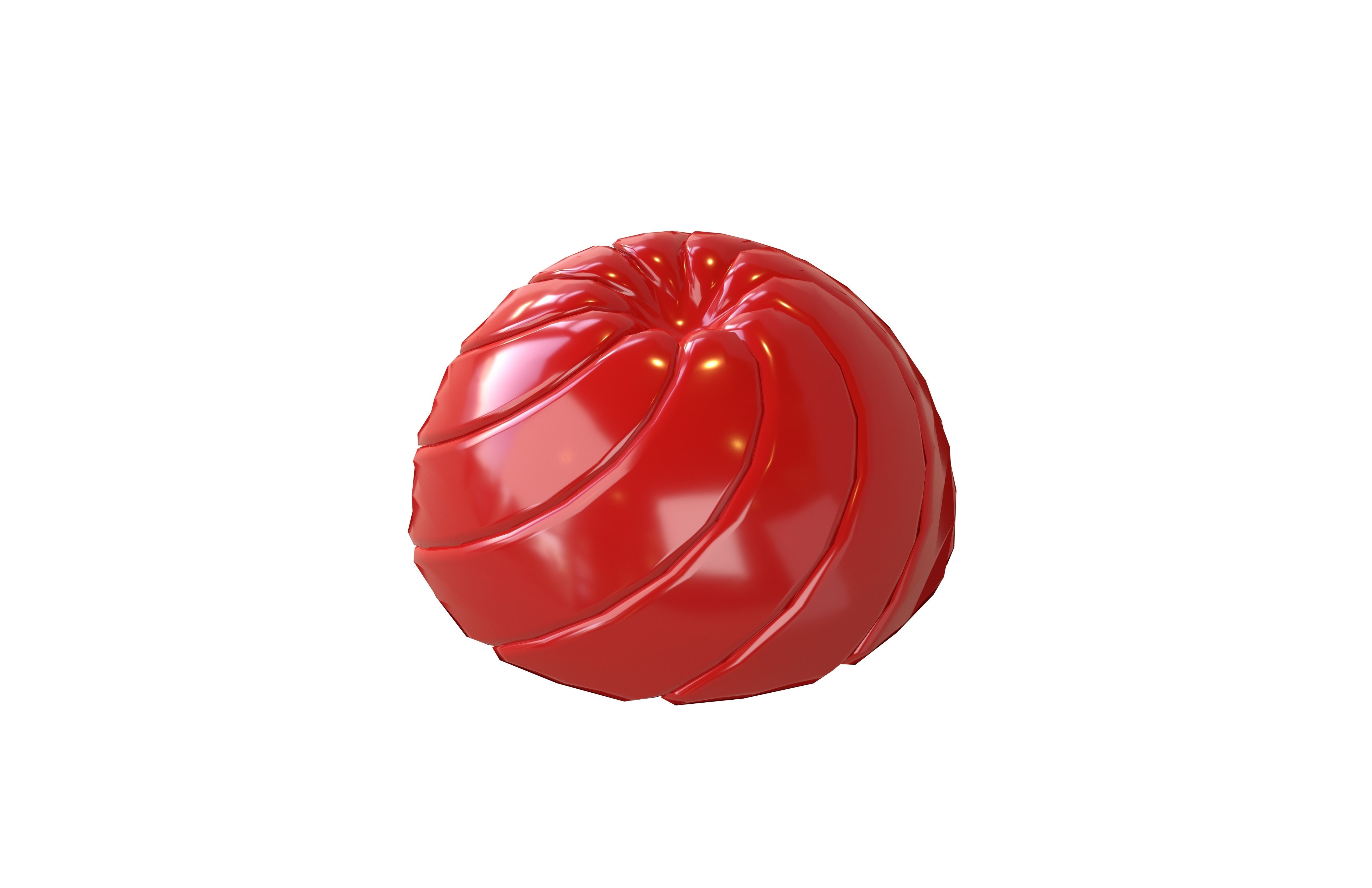 Jelly Pudding v3 001 Low-poly 3D model_1