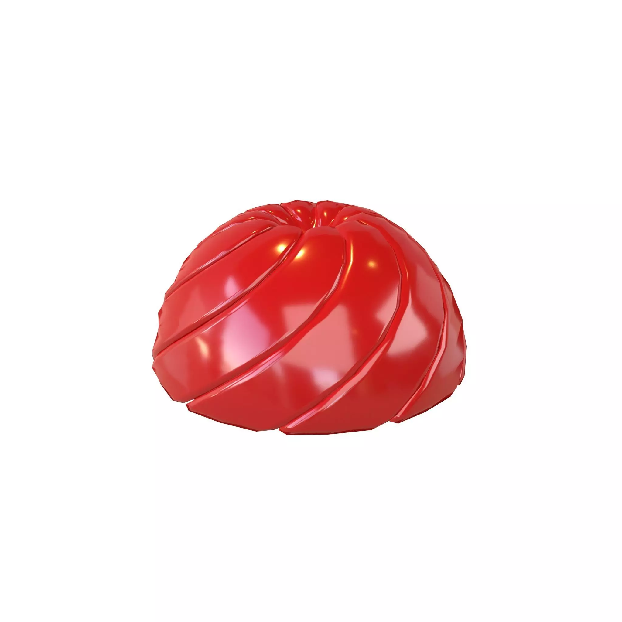 Jelly Pudding v3 001 Low-poly 3D model_0