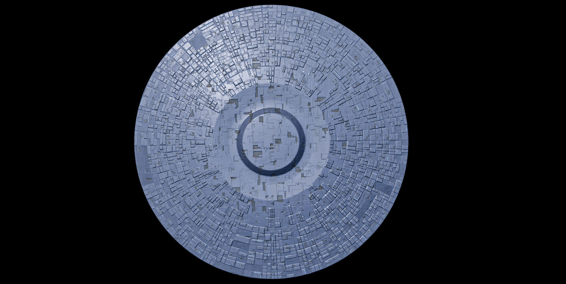 Lowpoly UFO Game Ready PBR Spaceship Low-poly 3D model_3