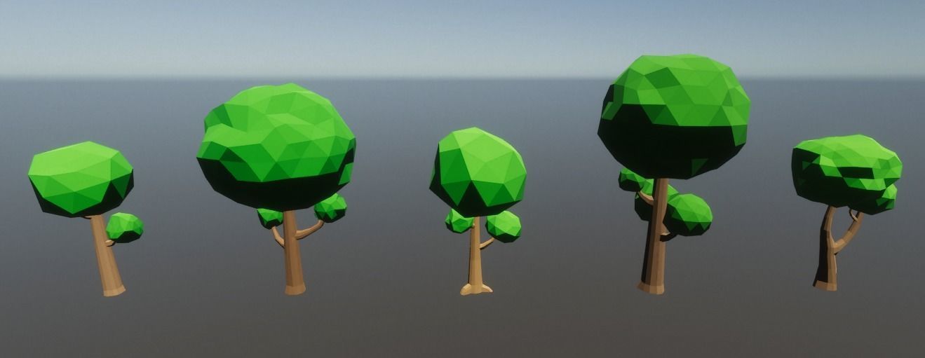 Low-Poly Nature Pack Low-poly 3D model_5