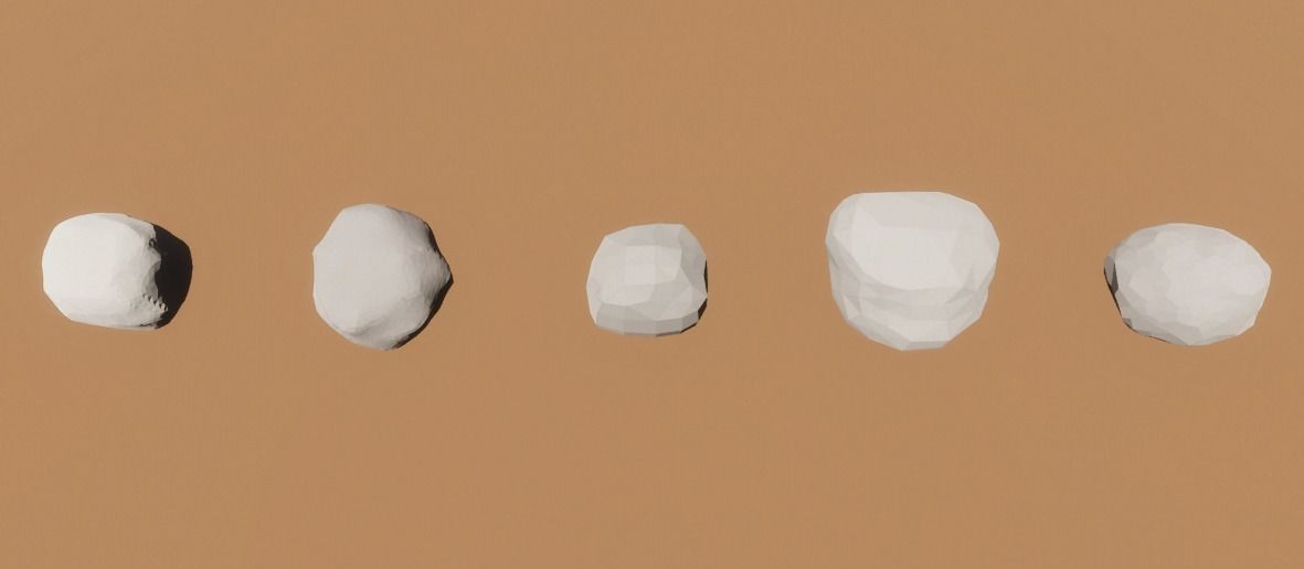 Low-Poly Nature Pack Low-poly 3D model_10