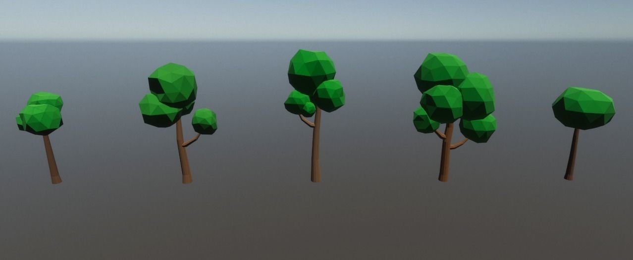 Low-Poly Nature Pack Low-poly 3D model_3