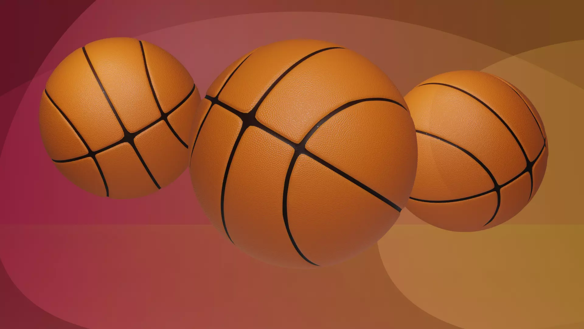 Basketball Free low-poly 3D model