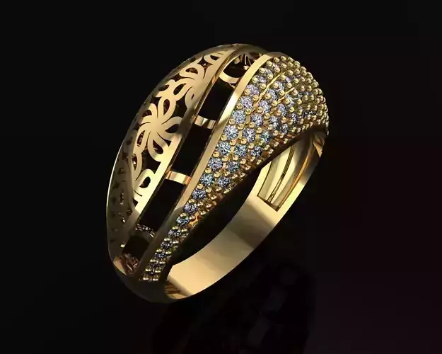 Woman Rings 3D