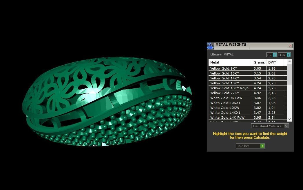 Woman Rings 3D 3D print model_5