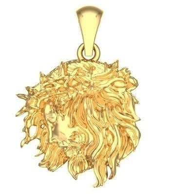 Jesus Pendent 3D print model