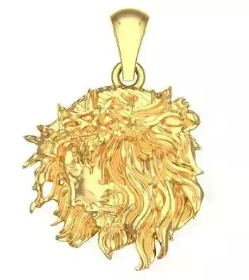 Jesus Pendent 3D print model