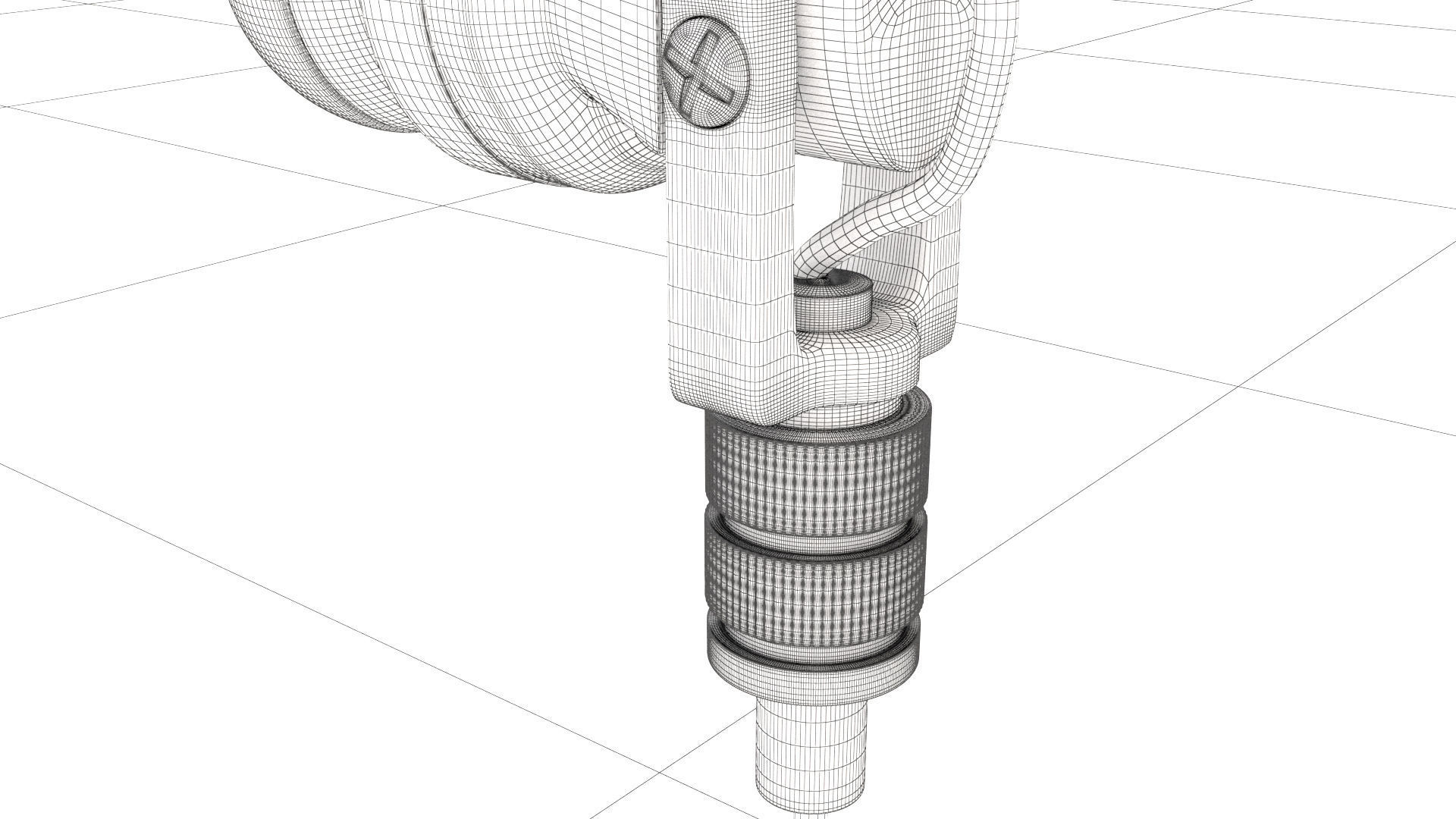 laos Earphones Low-poly 3D model_5