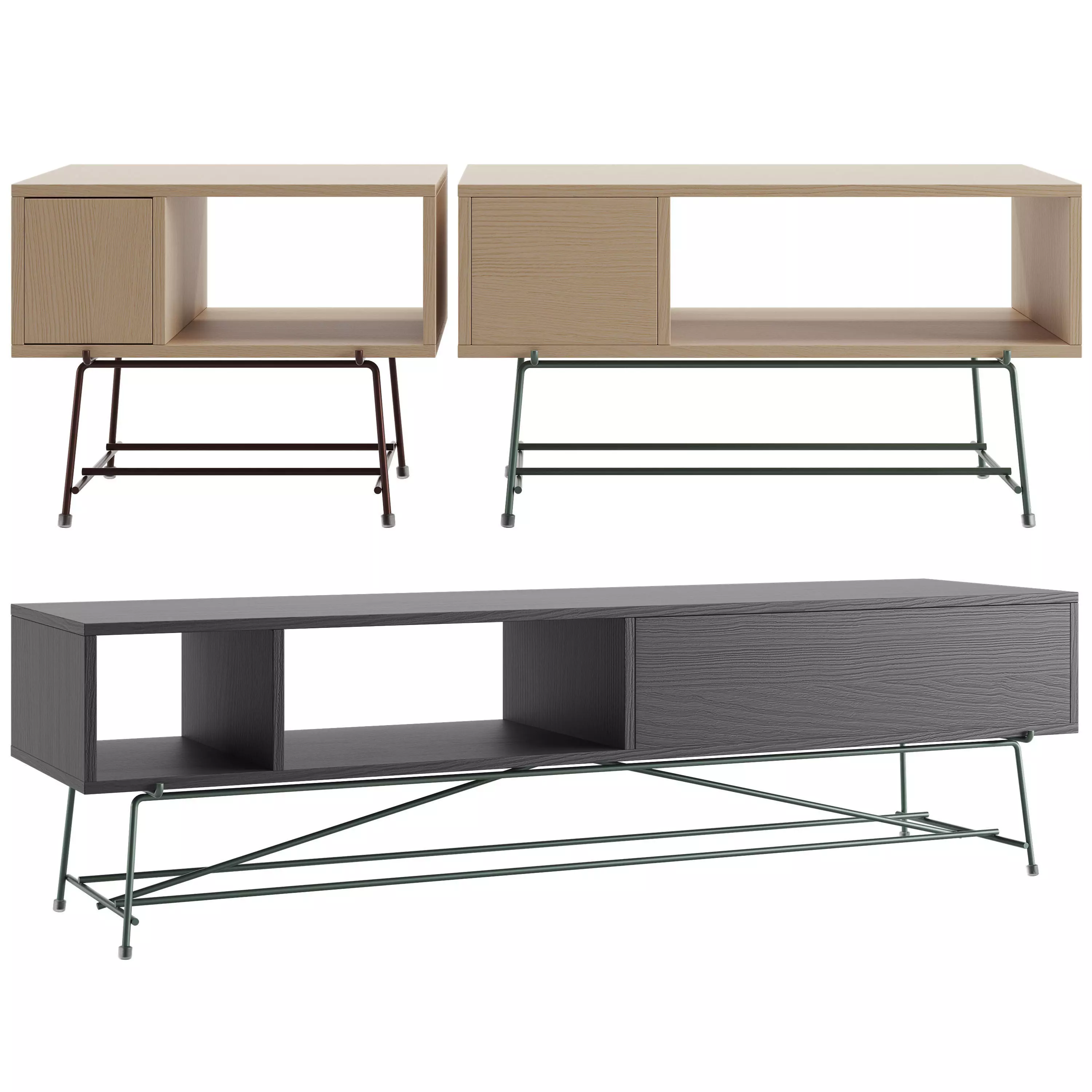 Flexform Any Day Coffee Table 3D model