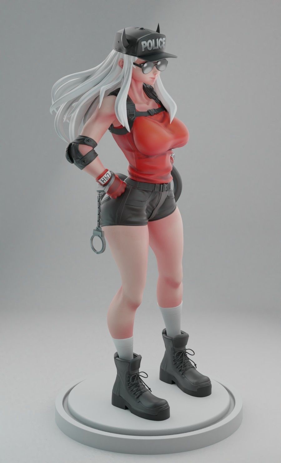 Justice Police 3D print model_2