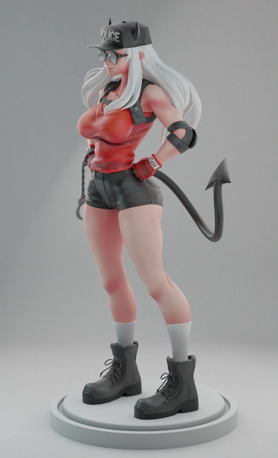 Justice Police 3D print model_3