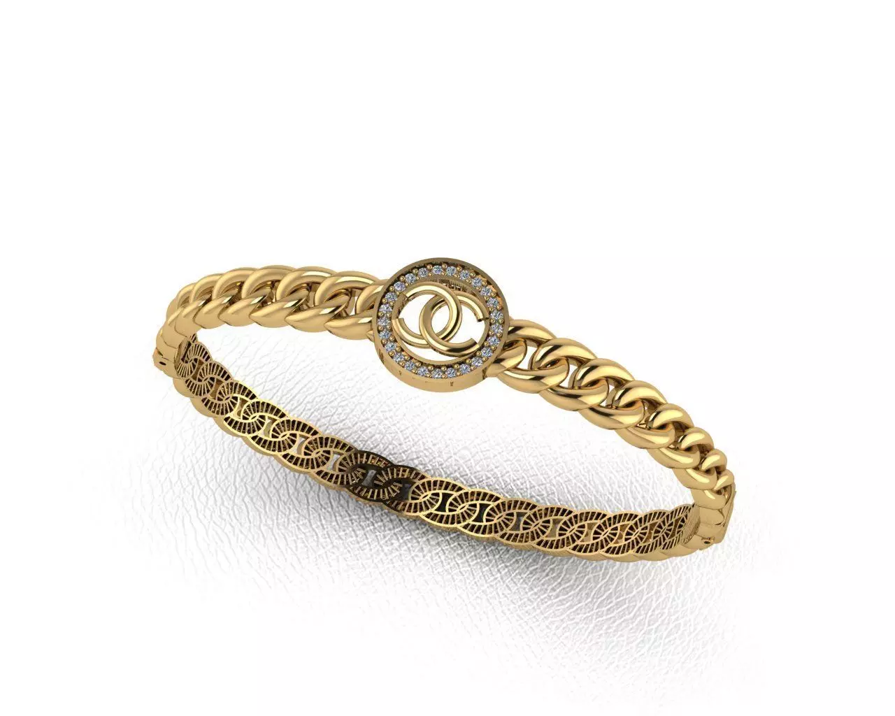 Cuba Bracelet 3D Model 3D print model_0