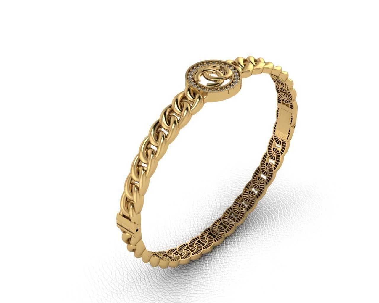 Cuba Bracelet 3D Model 3D print model_1