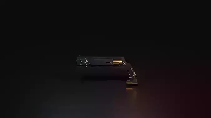 PISTOL piece of metal