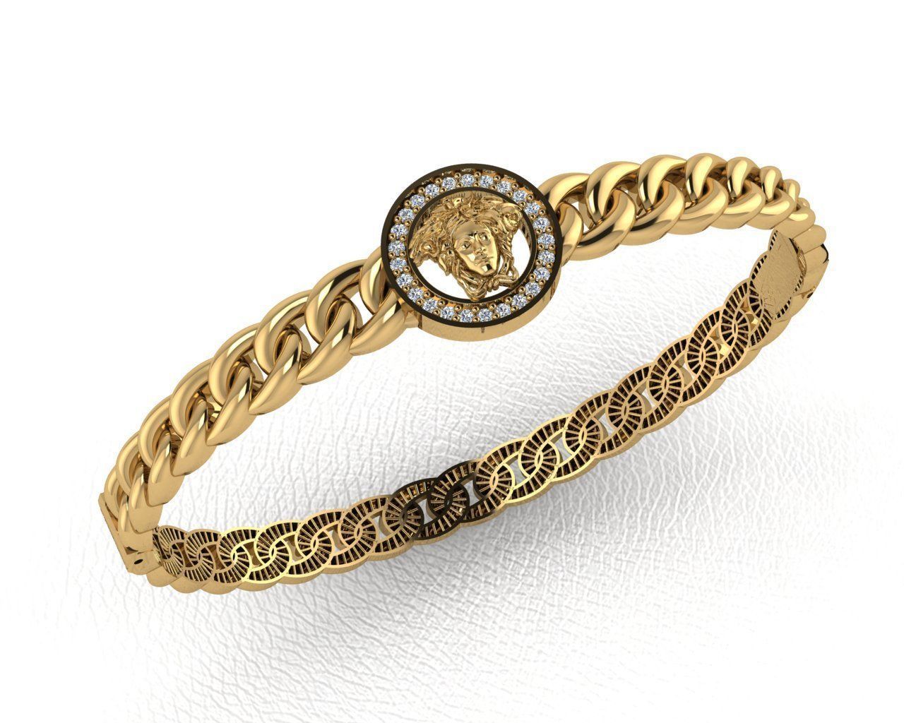  Cuba Bracelet 3D Model 3D print model_1