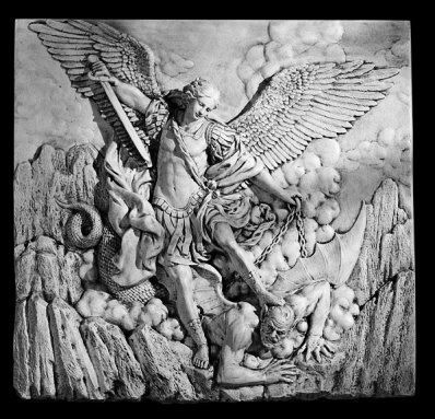 Saint Michael Archangel Guido Reni 3D model_2