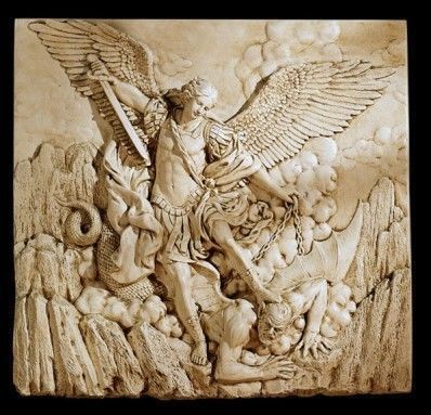 Saint Michael Archangel Guido Reni 3D model_3