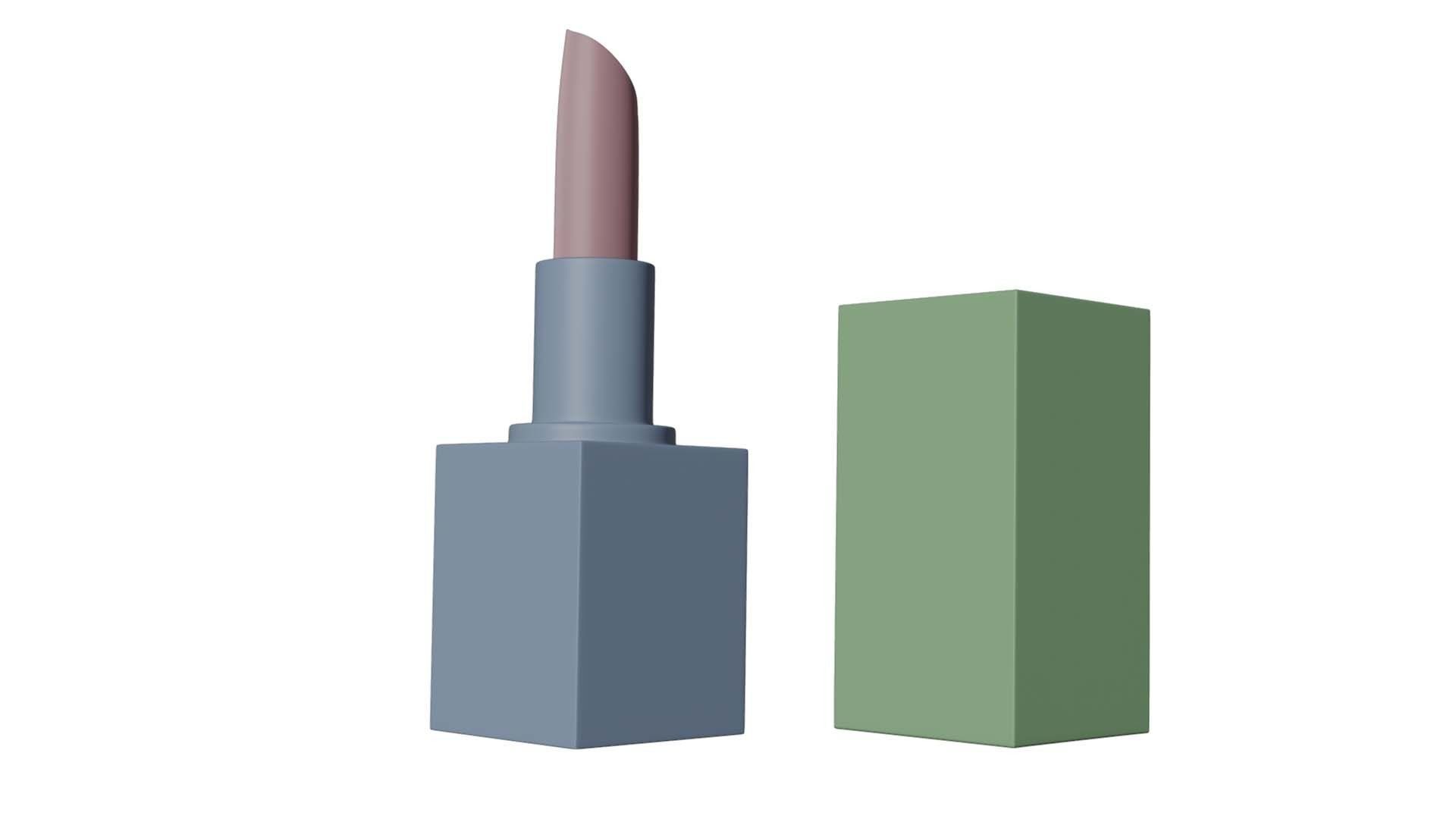 lipstick 3D model_6