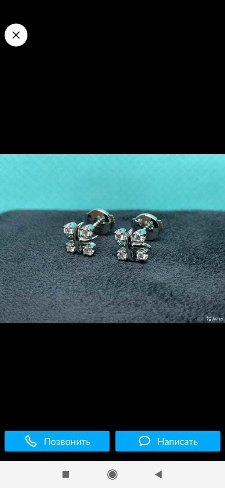 Tiffany earrings 3D print model_7
