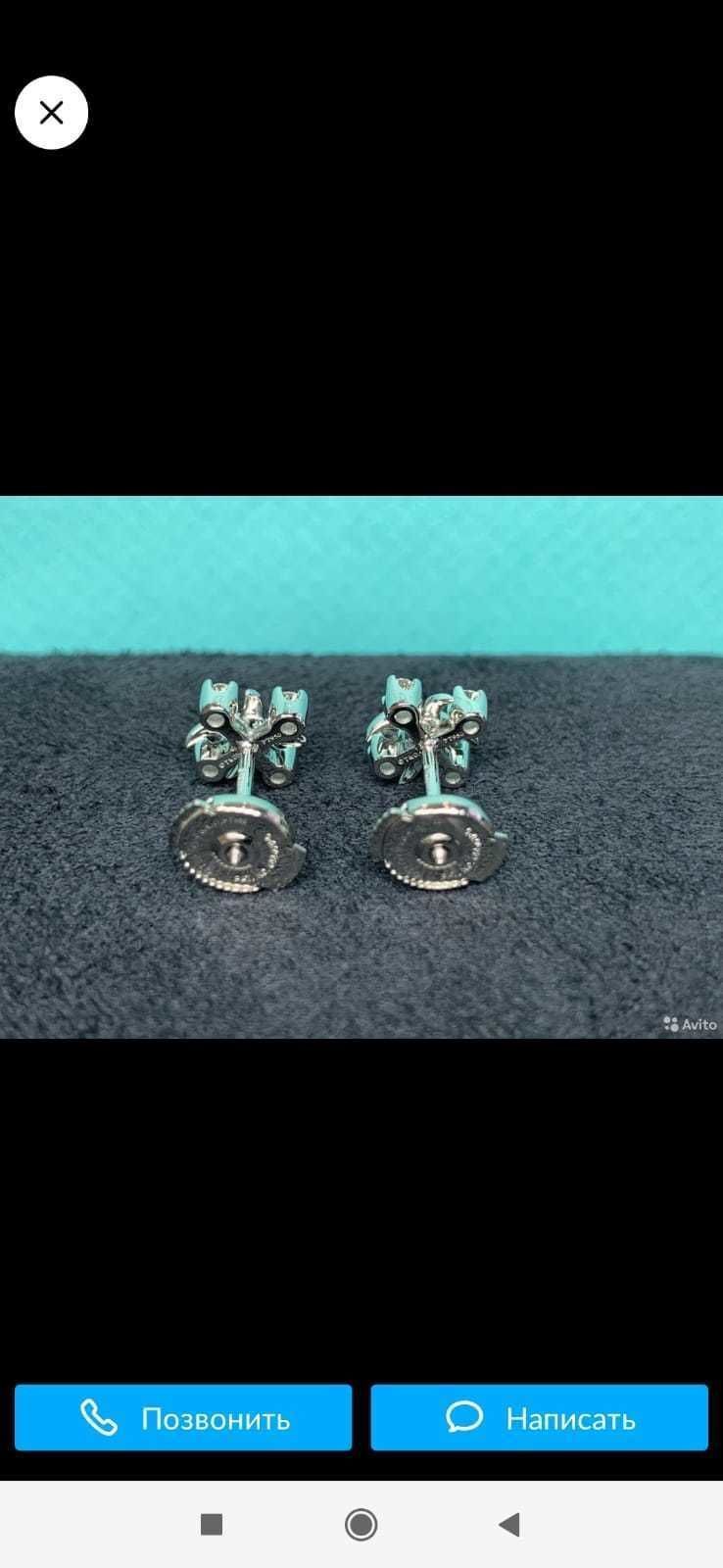 Tiffany earrings 3D print model_6