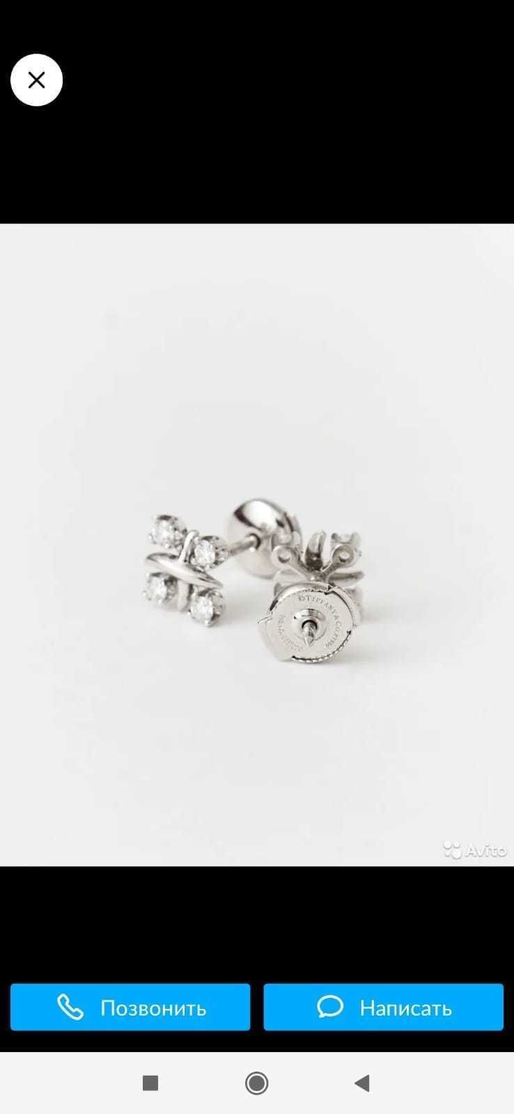 Tiffany earrings 3D print model_10