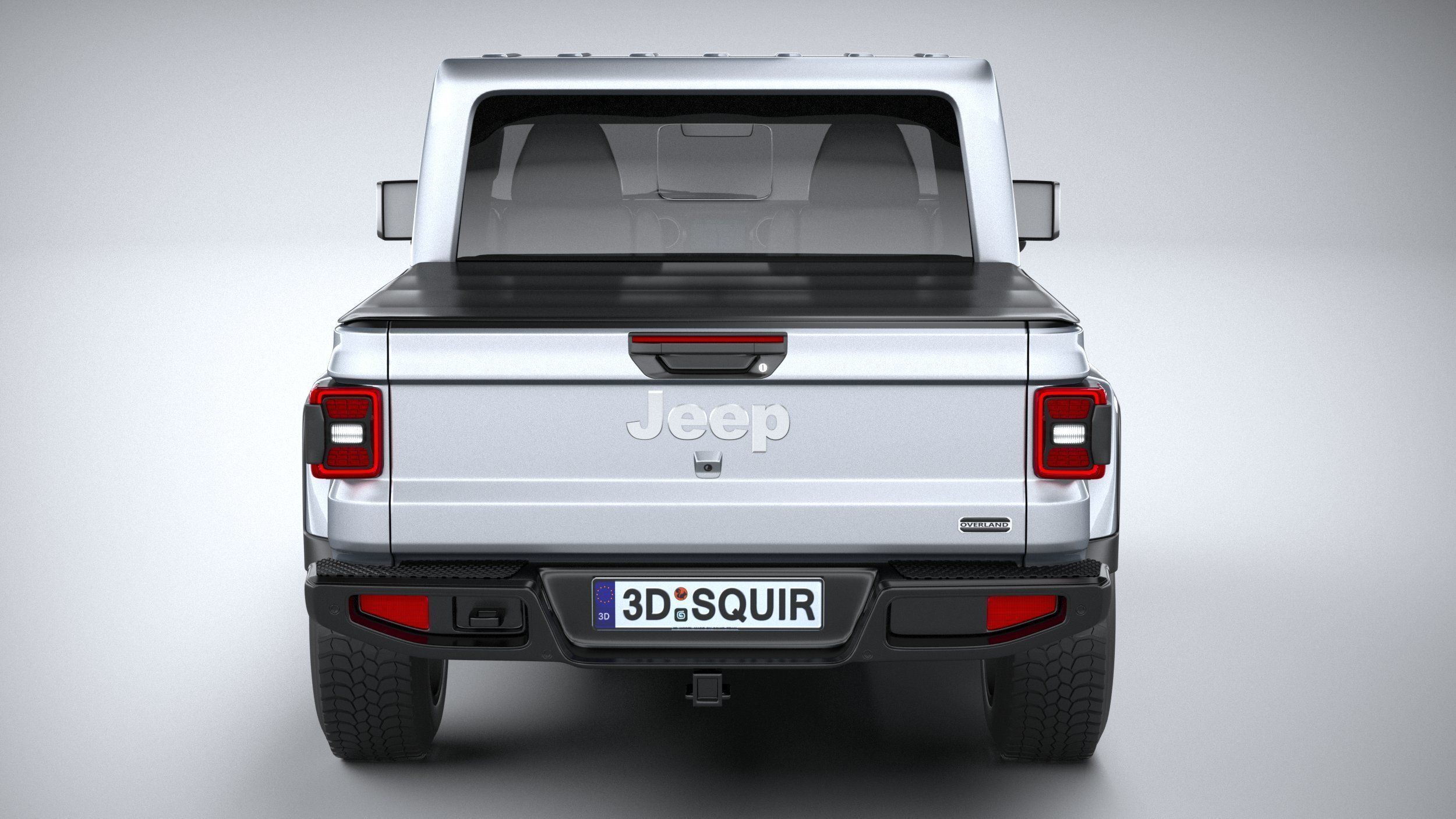 Jeep Gladiator SingleCab 2021 3D model_4