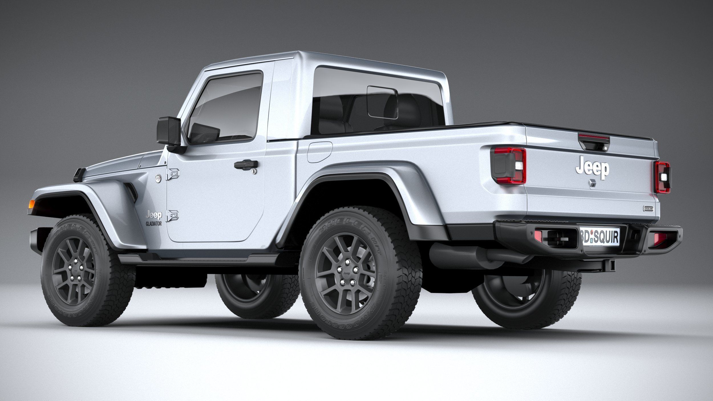 Jeep Gladiator SingleCab 2021 3D model_5