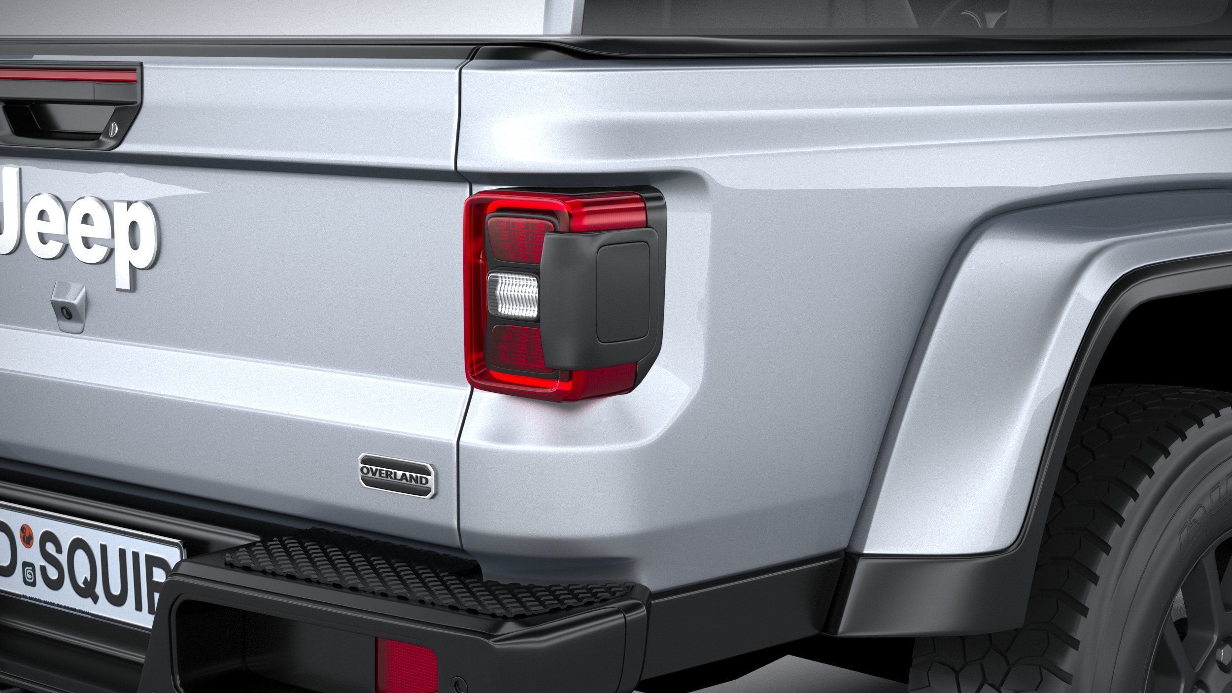 Jeep Gladiator SingleCab 2021 3D model_18