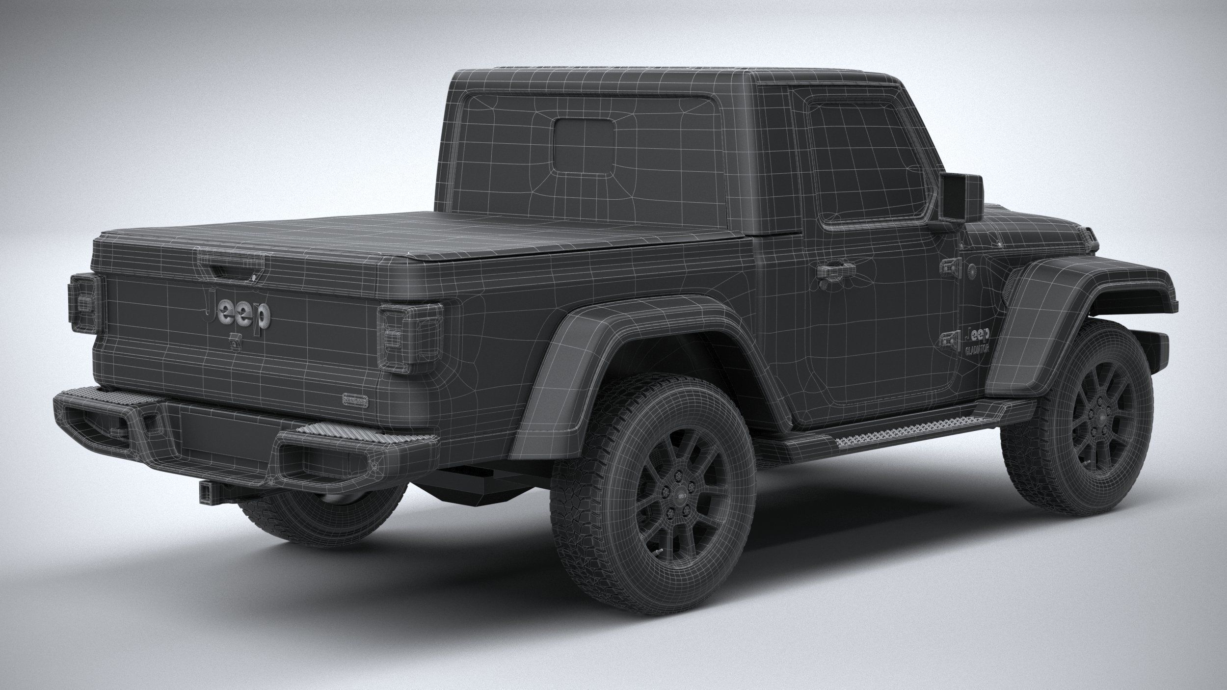 Jeep Gladiator SingleCab 2021 3D model_32