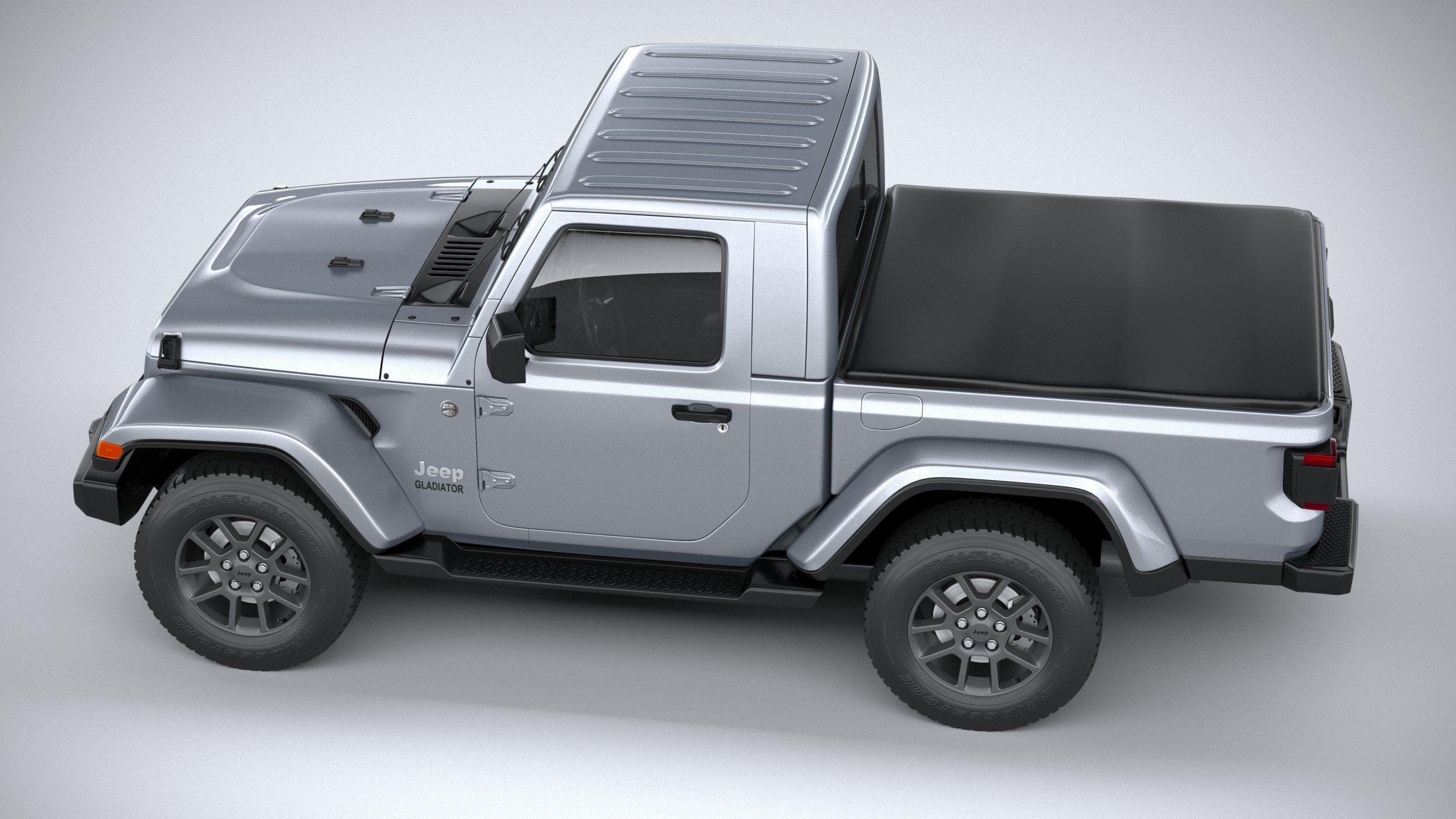 Jeep Gladiator SingleCab 2021 3D model_9