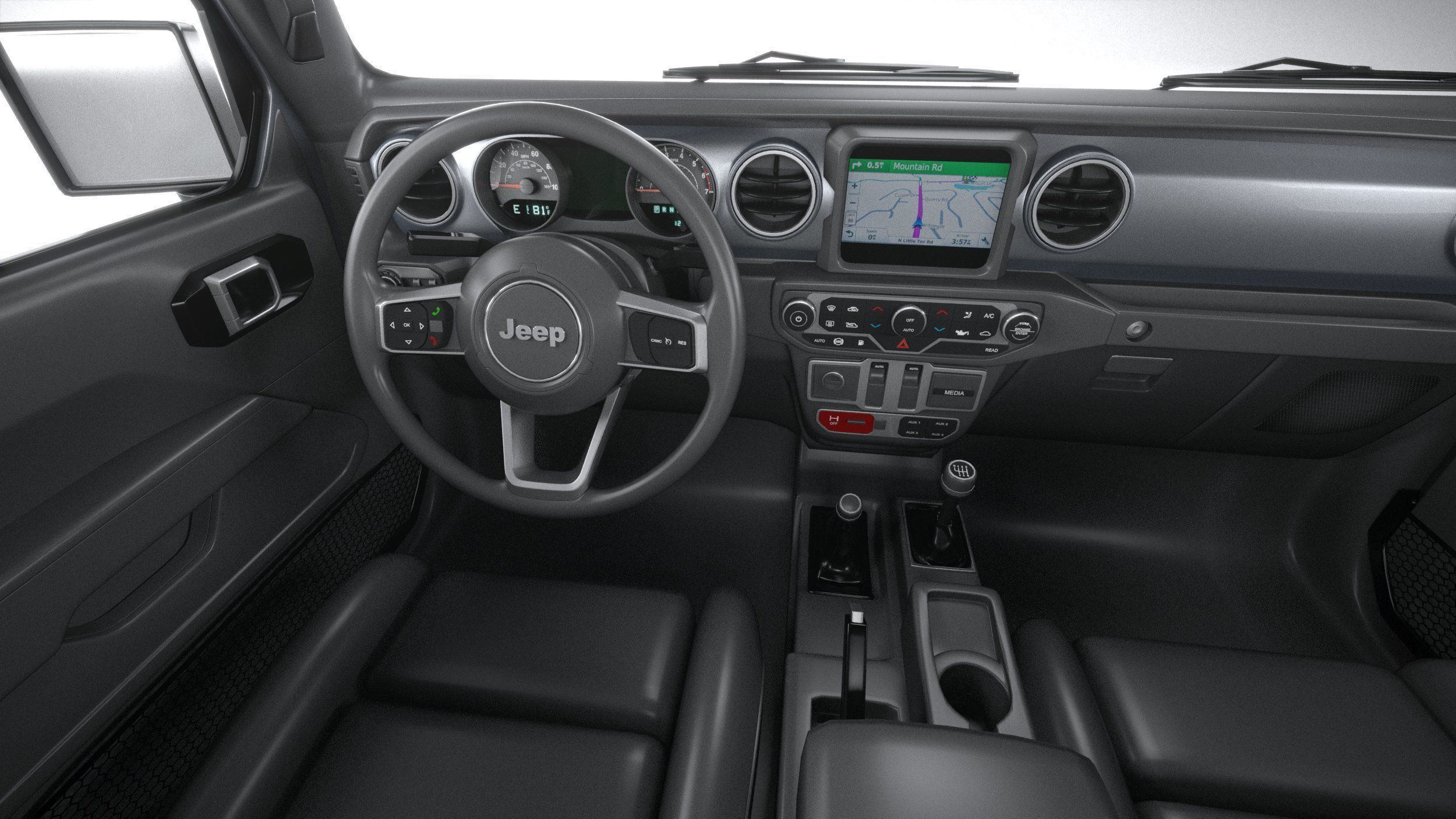 Jeep Gladiator SingleCab 2021 3D model_27