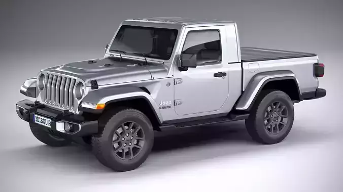 Jeep Gladiator SingleCab 2021 3D model
