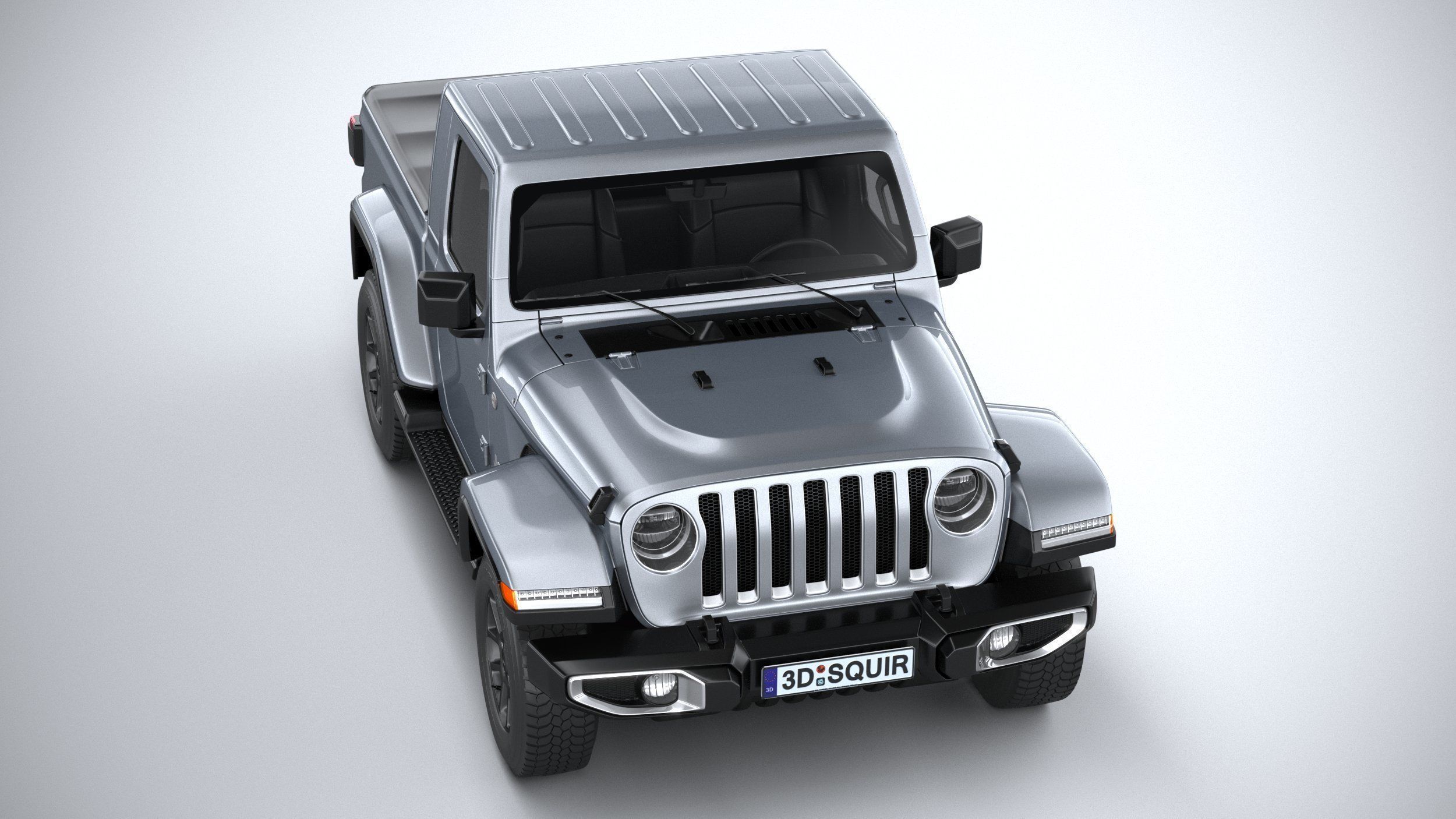 Jeep Gladiator SingleCab 2021 3D model_12