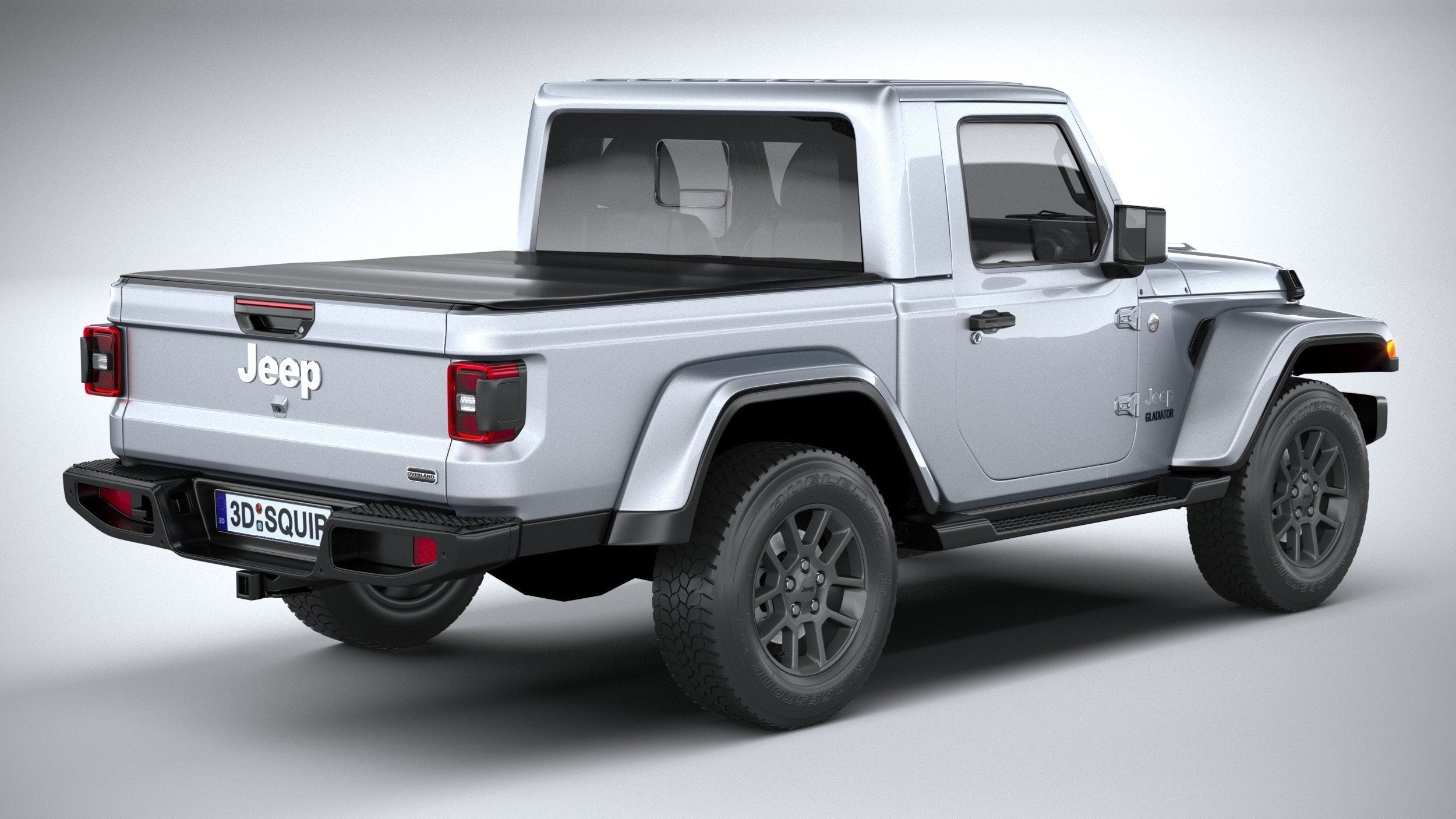 Jeep Gladiator SingleCab 2021 3D model_17