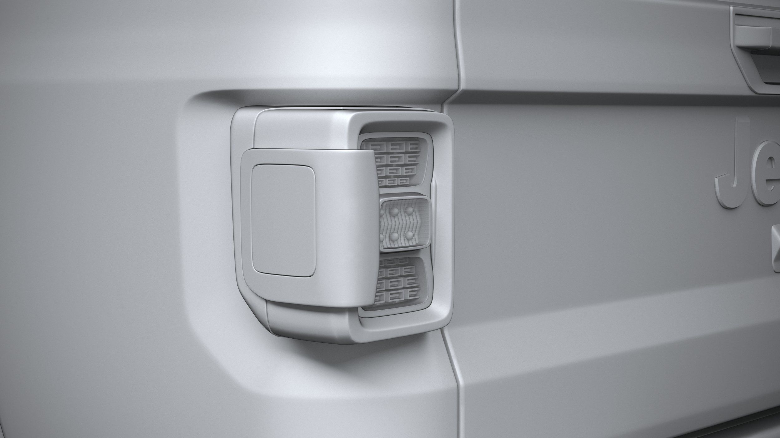 Jeep Gladiator SingleCab 2021 3D model_24