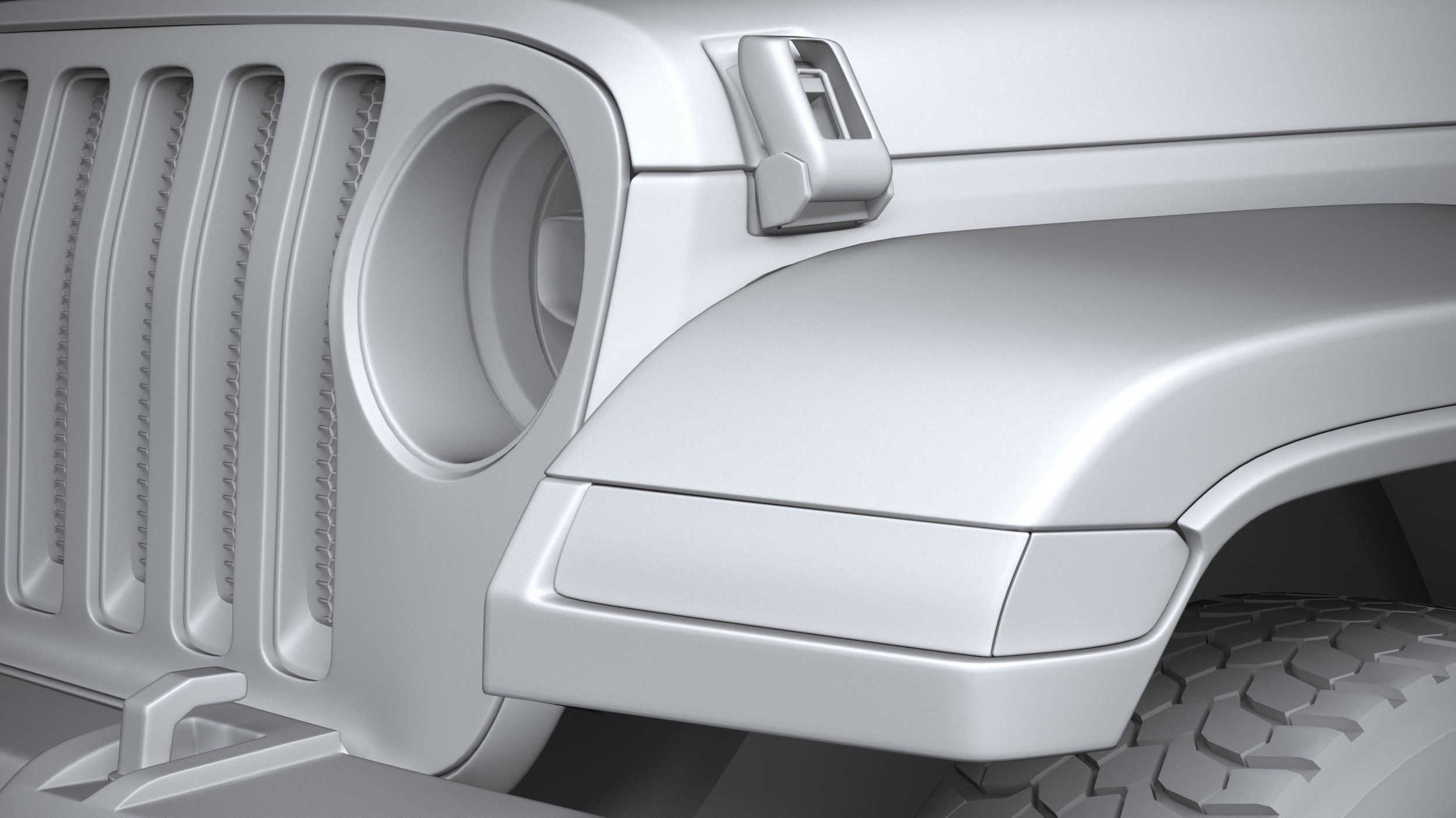 Jeep Gladiator SingleCab 2021 3D model_23